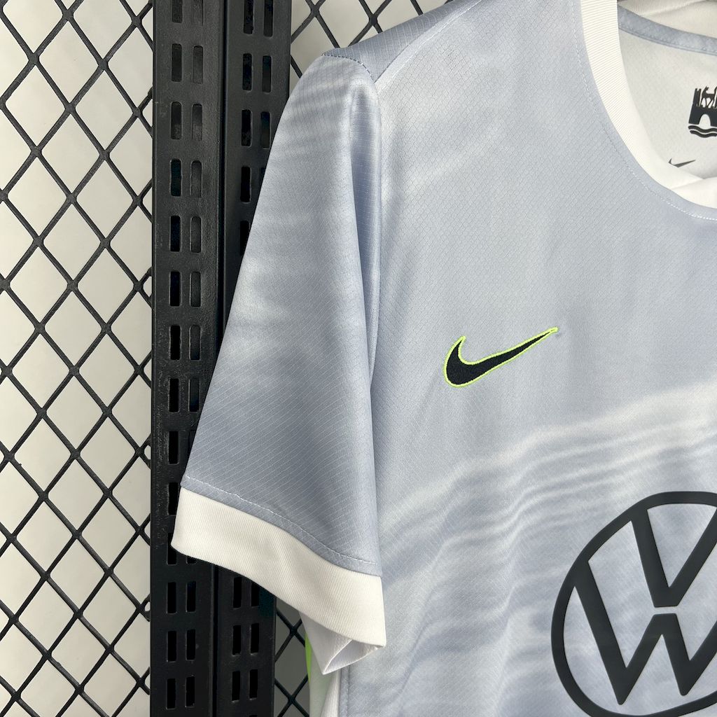 Camisa Wolfsburg Away 25/26 - Versão (Torcedor) Masculina
