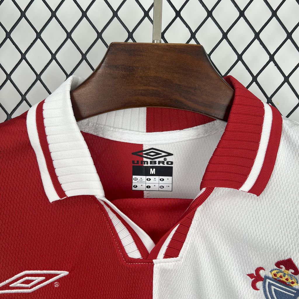 Camisa Celta De Vigo Away 01/02 - Versão (Retrô)