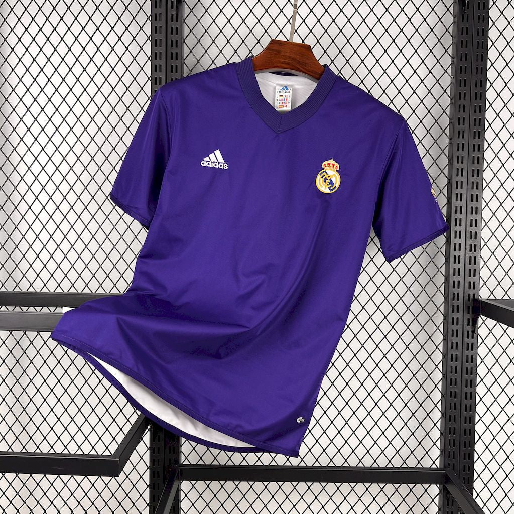Camisa Real Madrid Dupa-Face Third 02/03 - Versão (Retrô)