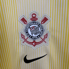 Camisa Corinthians Goleiro-Amarela 25/26 - Versão (Torcedor) Masculina