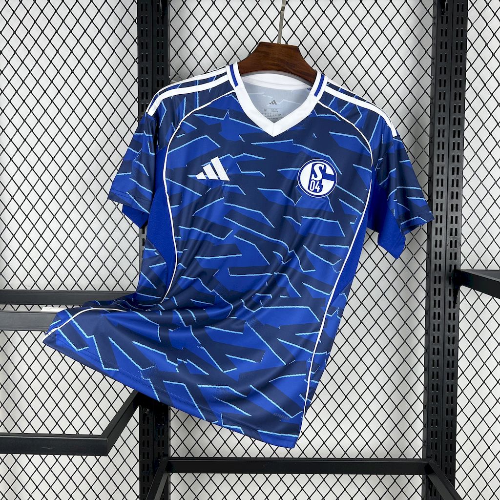 Camisa Schalke 04 25/26 Home (Sem Patrocínio) - (Torcedor)