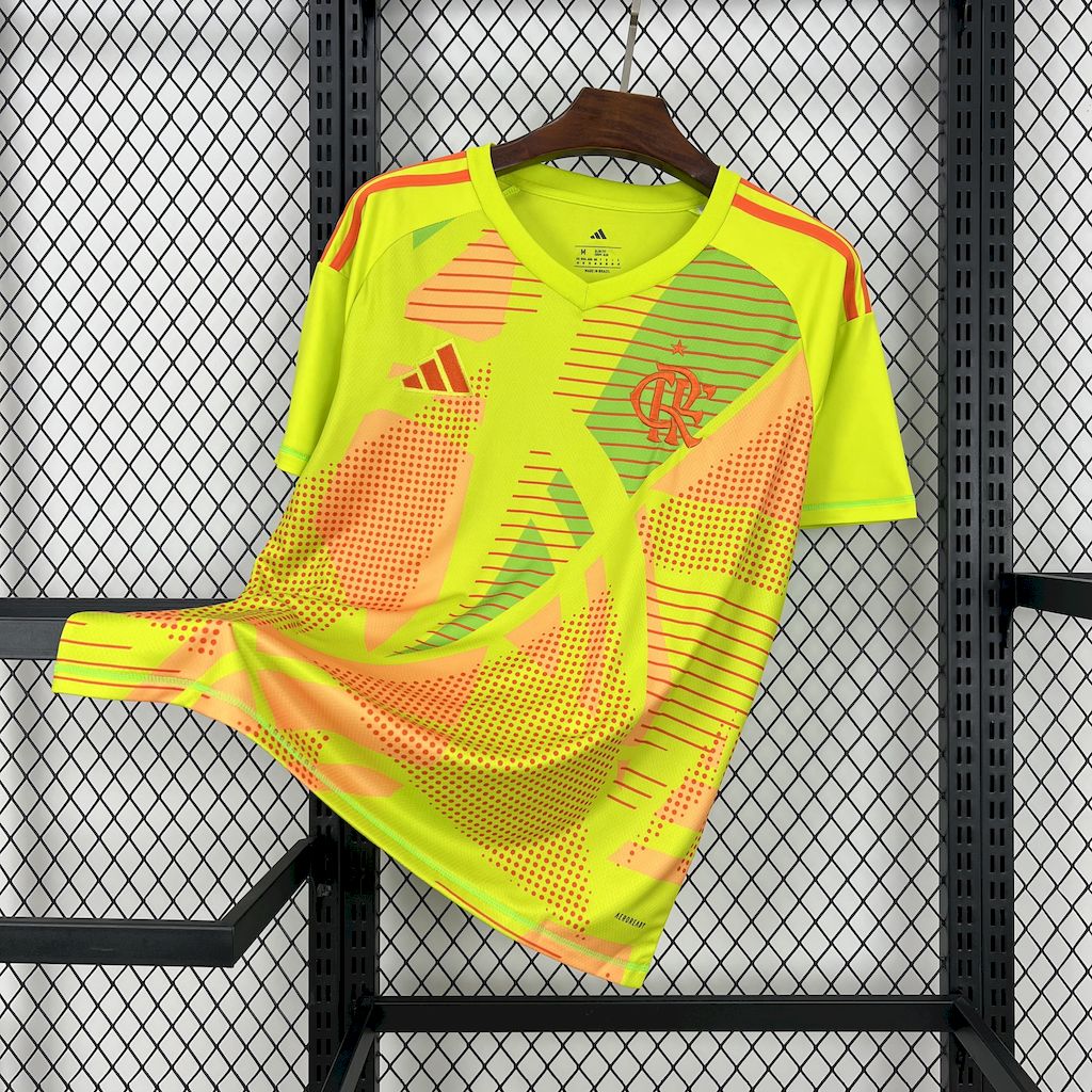 Camisa Flamengo Goleiro- Amarela 25/26 - (Torcedor) Masculina