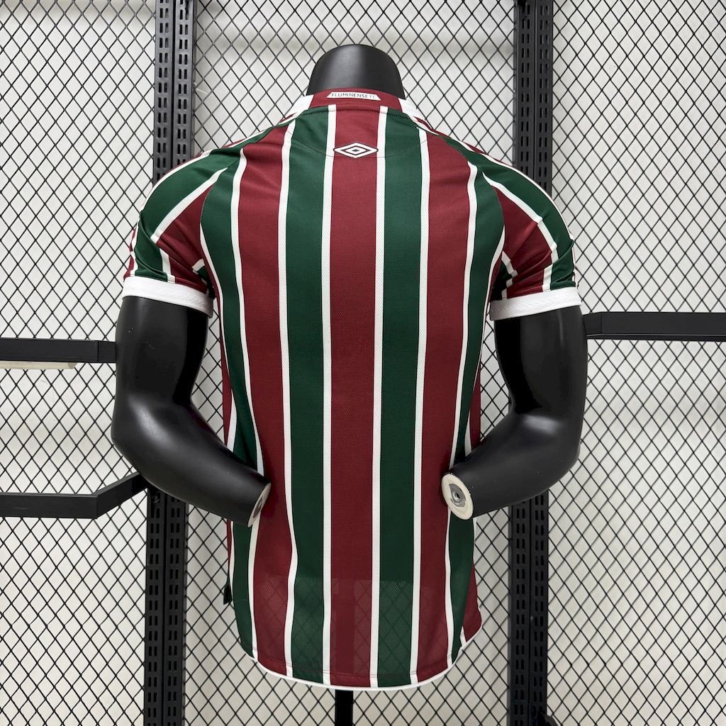 Camisa Fluminense 2025 Home (Com Patrocínio) - (Jogador)