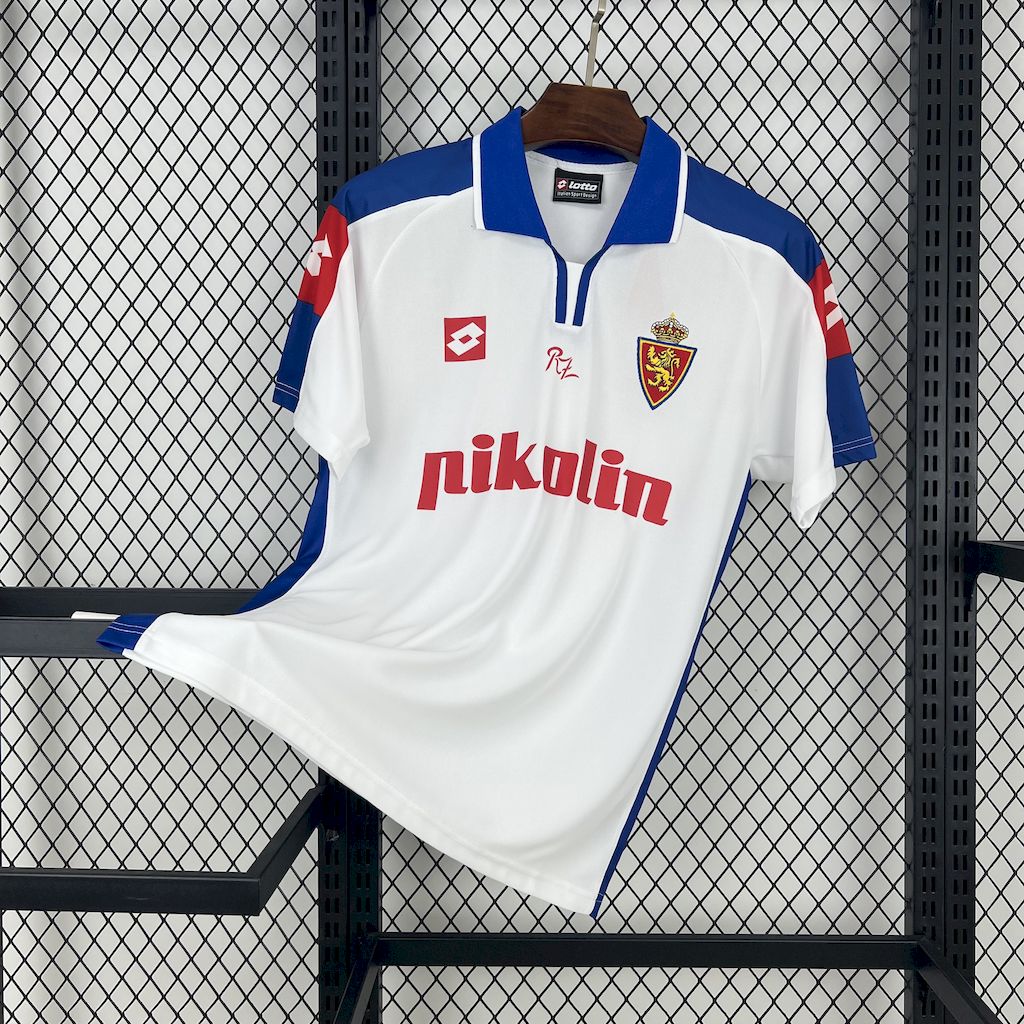 Camisa Real Zaragoza Home 2004 - Versão (Retrô)
