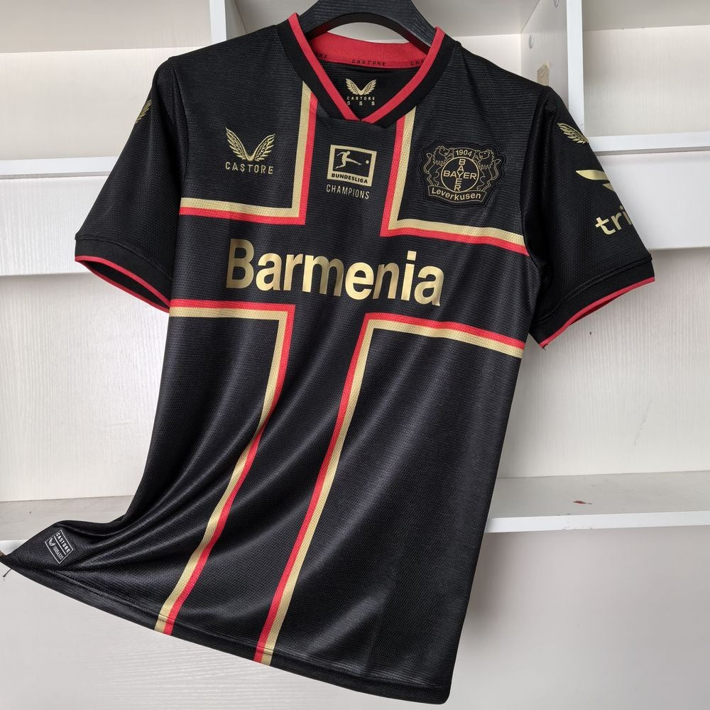 Camisa Bayer Leverkusen 24/25 Edição Especial Black - (Torcedor)