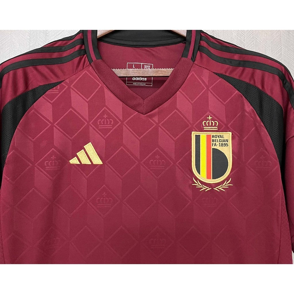 Camisa Bélgica Home 24/25 - Versão (Torcedor) Masculina
