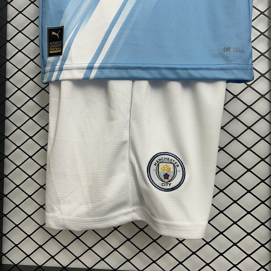 Kit Infantil Manchester City 25/26 Home