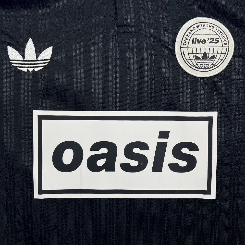 Camisa Oasis Live '25 Black - (Torcedor)