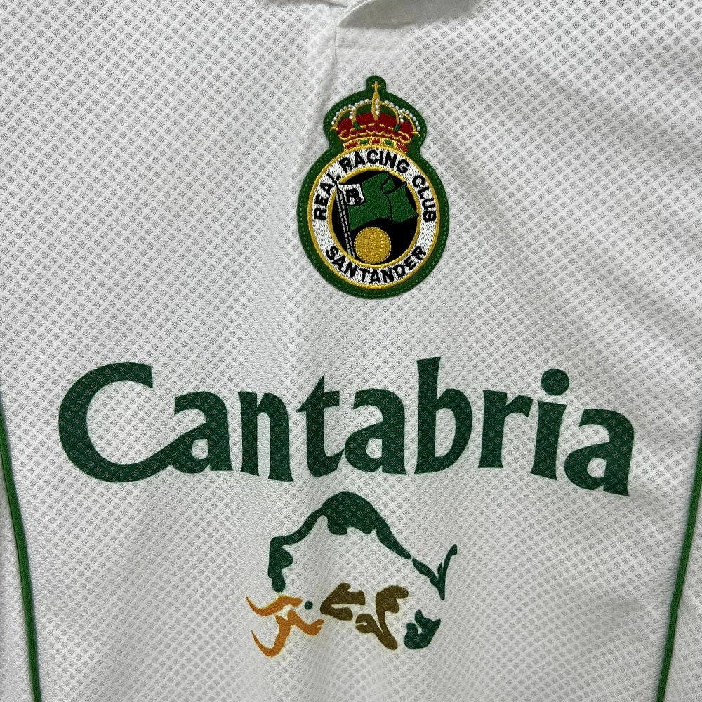 Camisa Racing de Santander 98/99/00/01 Home - (Retrô)