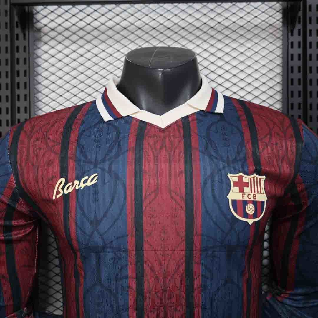 Camisa Barcelona 25/26 Edição Especial - (Jogador) Manga Longa