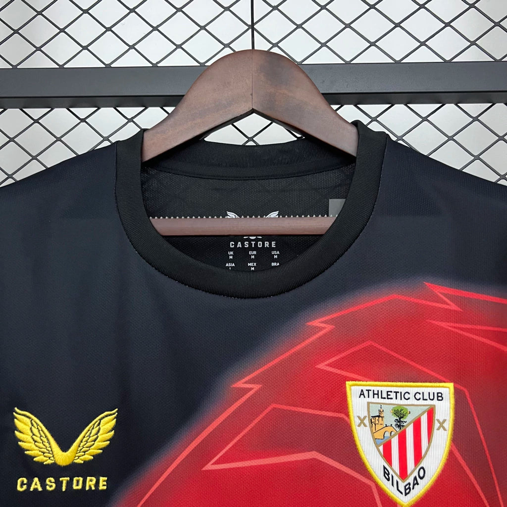 Camisa Athletic Bilbao 24/25 Pré-Jogo (The Last Of Us) - (Torcedor)